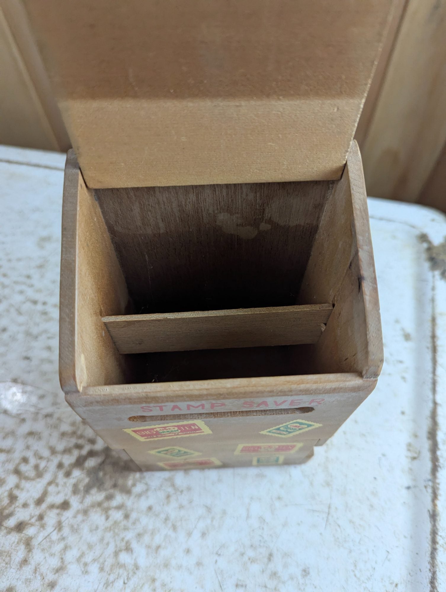 Wood Stamp Saver Box