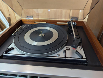 1970s Sony HP-510A Stereo Music System with Dual 1211 Turntable and Original Speakers - Tested Working