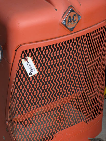 Allis-Chalmers Tractor Hood with Headlights and Grill - view 2