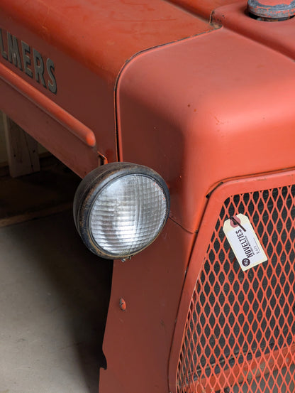 Allis-Chalmers Tractor Hood with Headlights and Grill - view 3