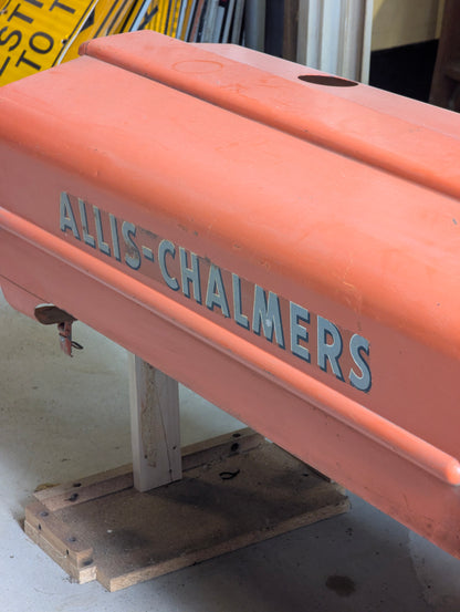 Allis-Chalmers Tractor Hood with Headlights and Grill - view 4