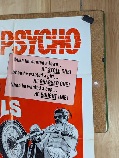 Angels from Hell (1968) Original Folded One Sheet Movie Poster - view 5