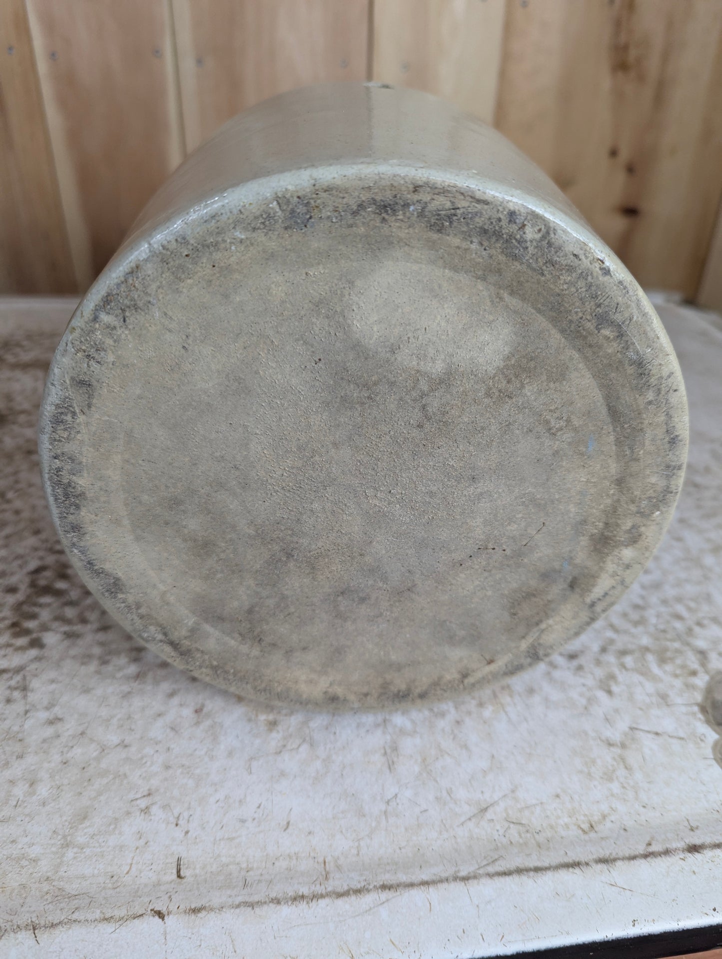 Antique 1.5 Gallon Stoneware Jar Crock - view 6