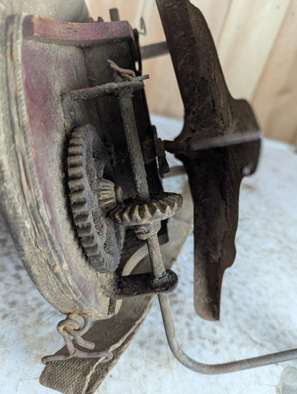 Antique 1920s Cyclone Seeder With Bag - view 6