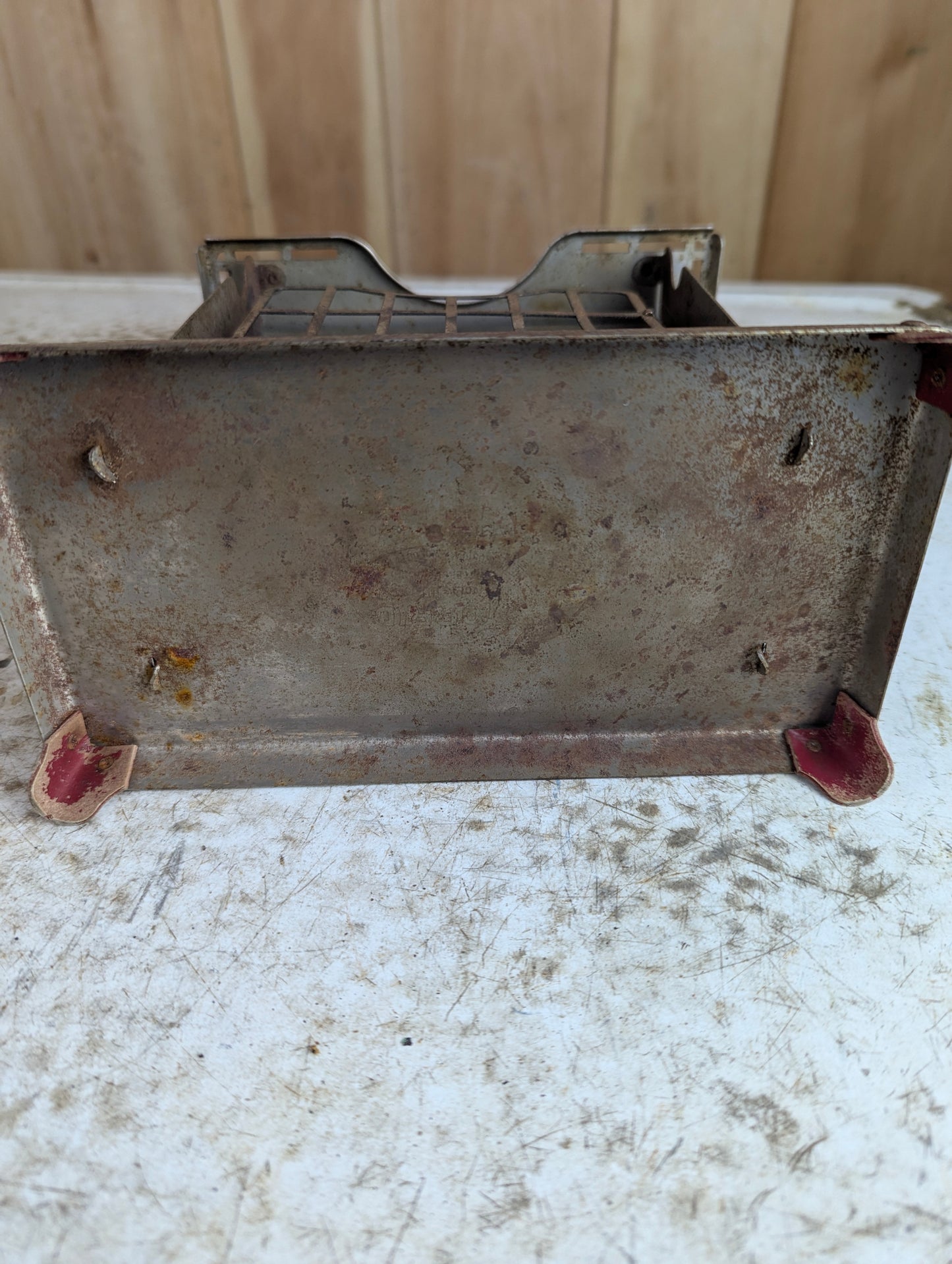 Antique 1920s Torrid Swing-Out Toaster - Working - view 5