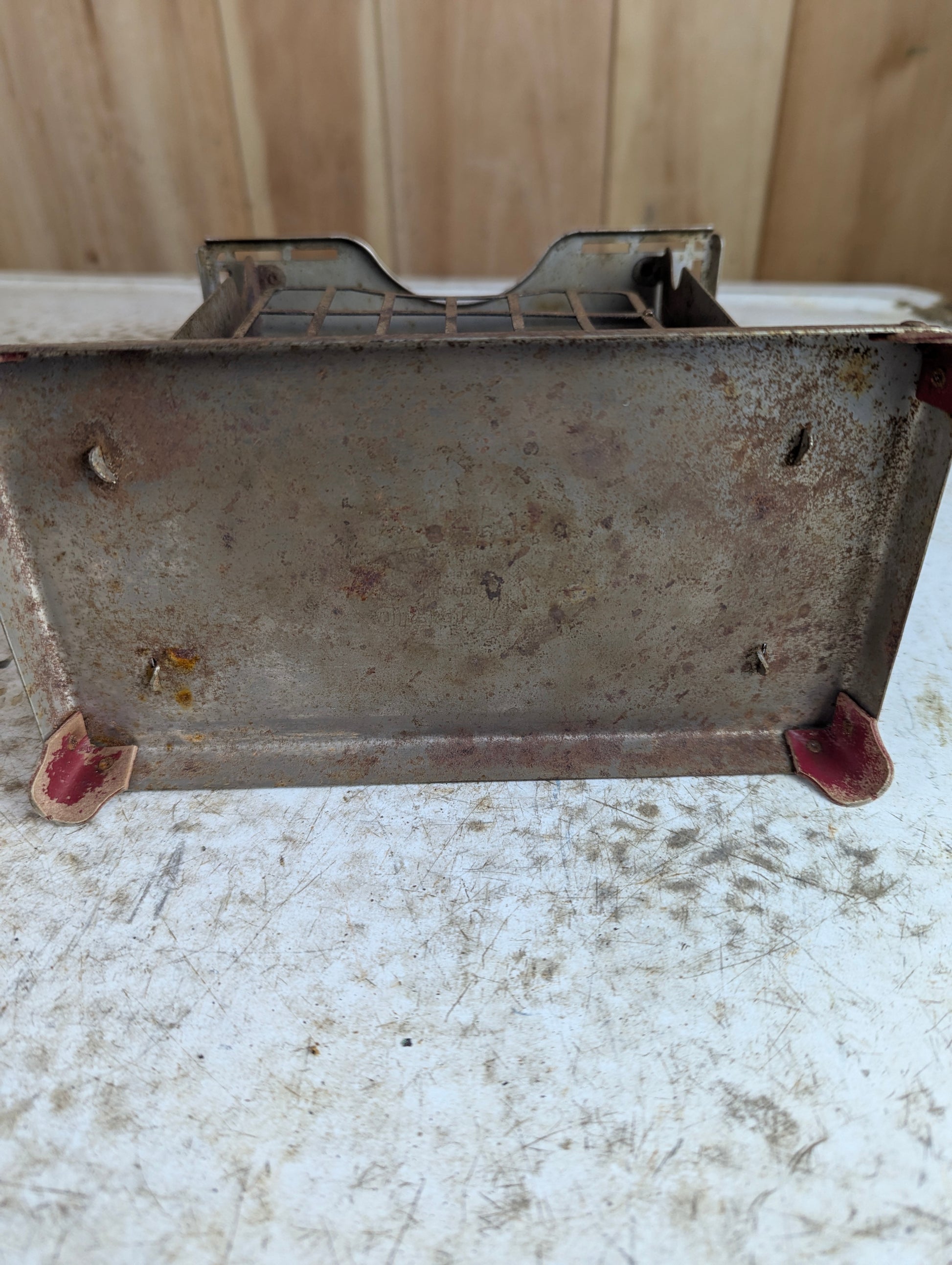 Antique 1920s Torrid Swing-Out Toaster - Working - view 5