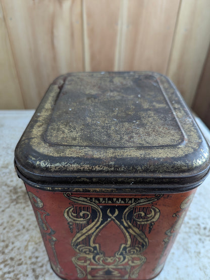 Antique 1920s Waters Tea Company Peterborough Tin - view 5