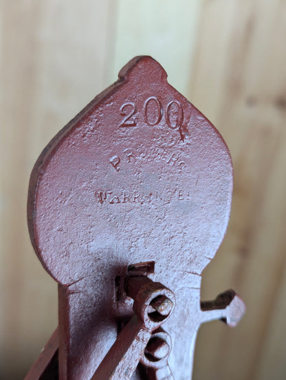 Antique 200 lb P. Rogers Hanging Balance Scale - view 5