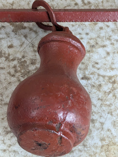 Antique 200 lb P. Rogers Hanging Balance Scale - view 8