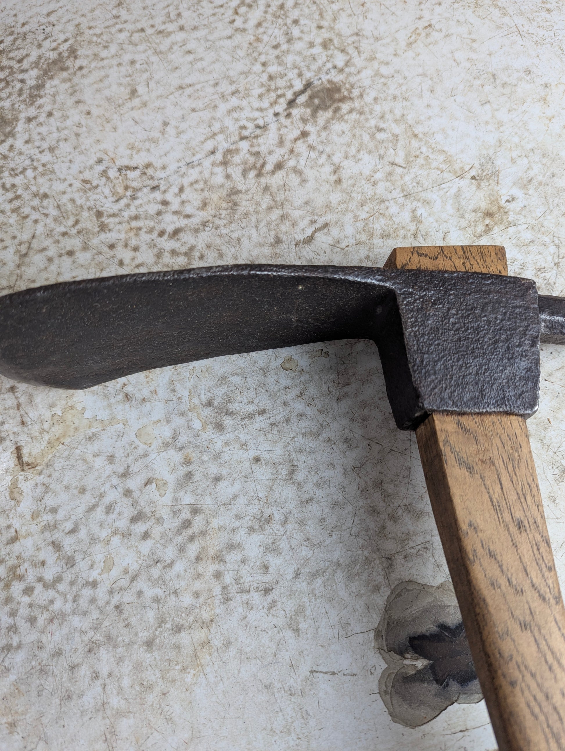Antique 34" #4 Shipwright's Adze - view 4