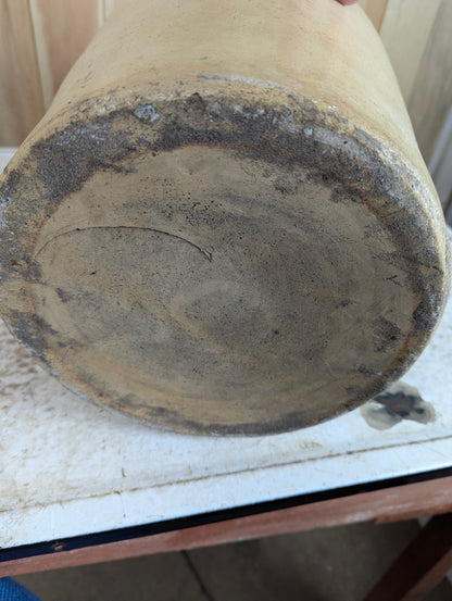 Antique 6 Gal Belleville Pottery Co. Stoneware Butter Churn Crock - view 8