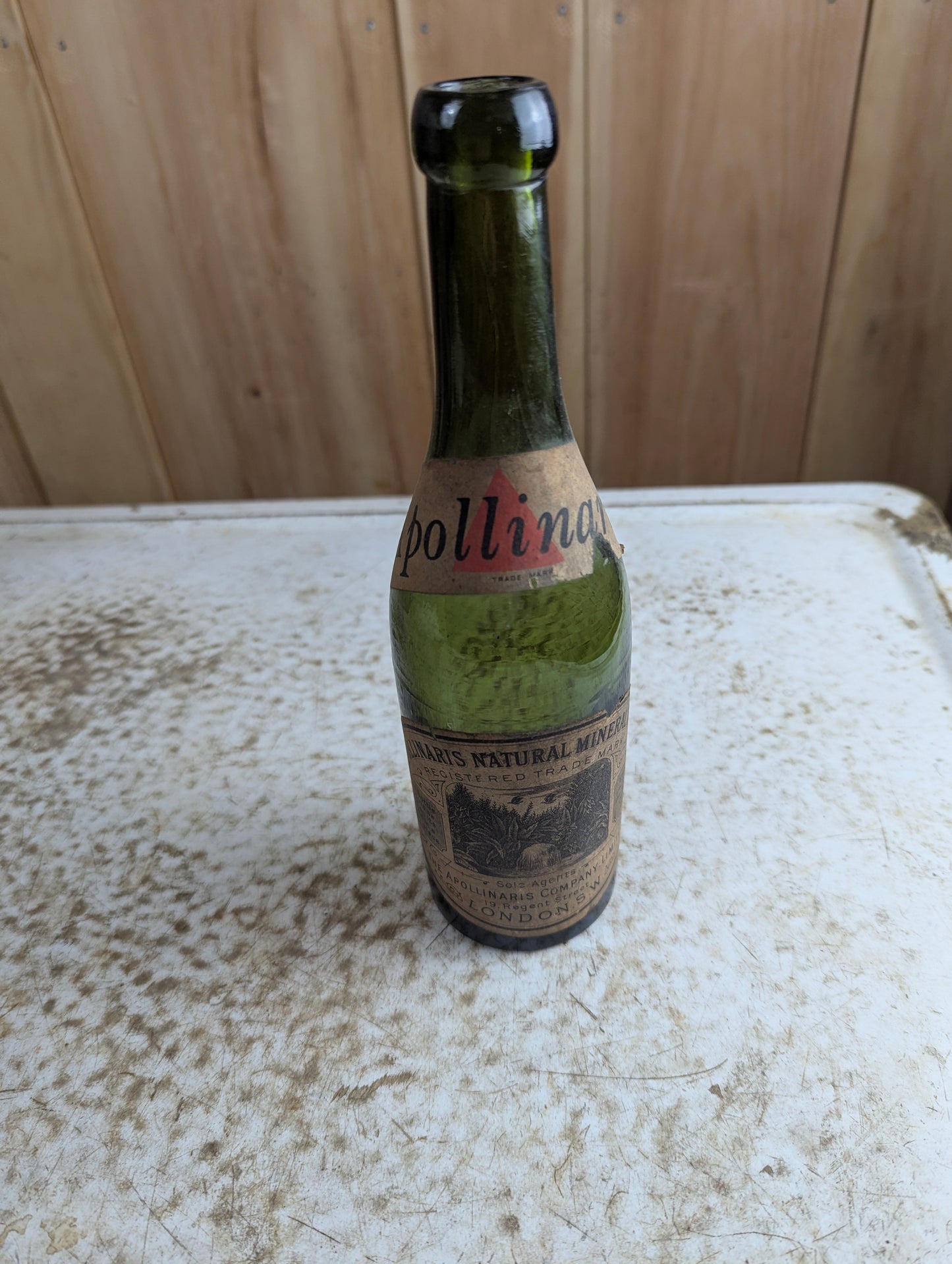 Antique Apollinaris Mineral Water Bottle