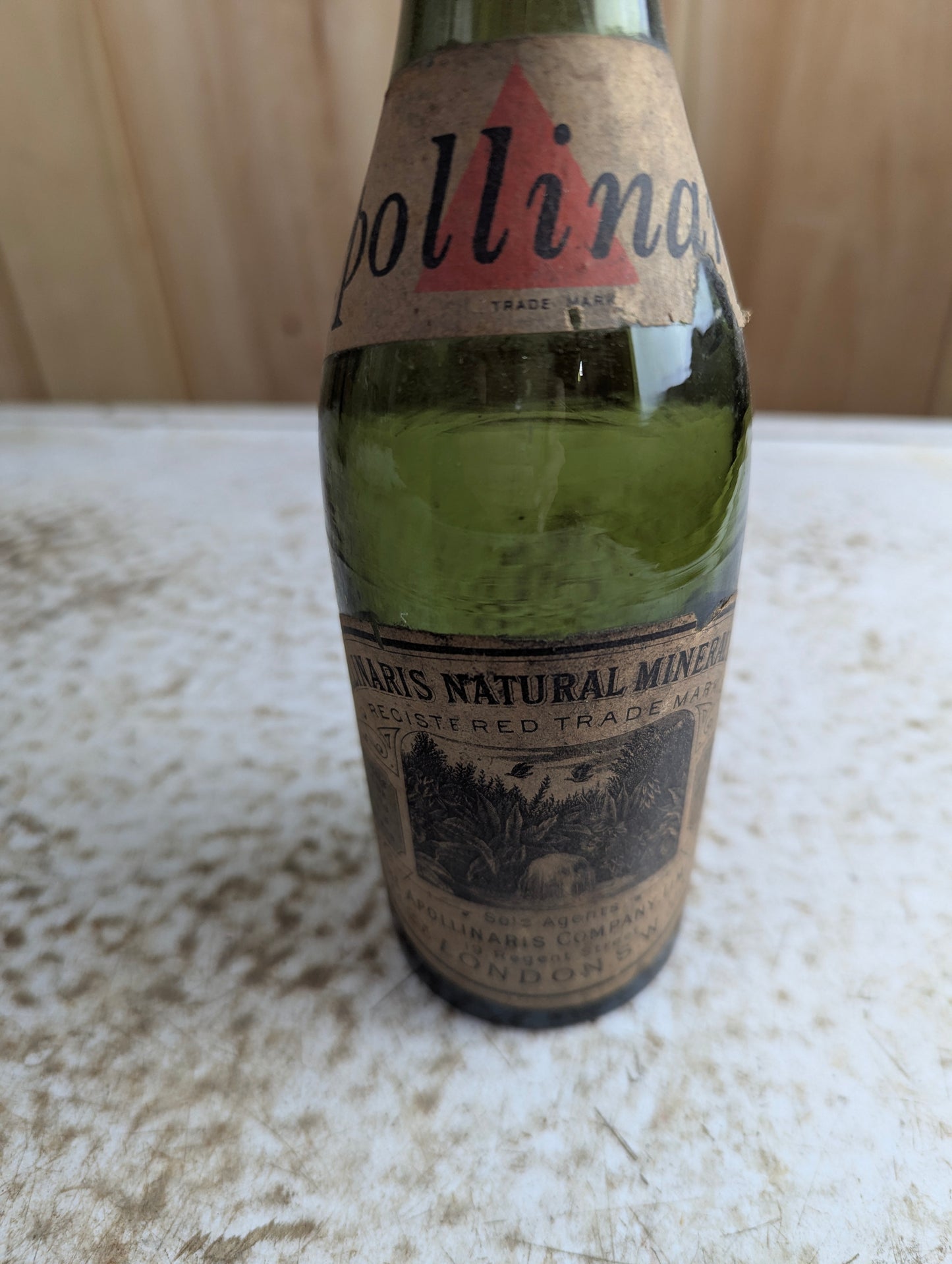 Antique Apollinaris Mineral Water Bottle - view 2
