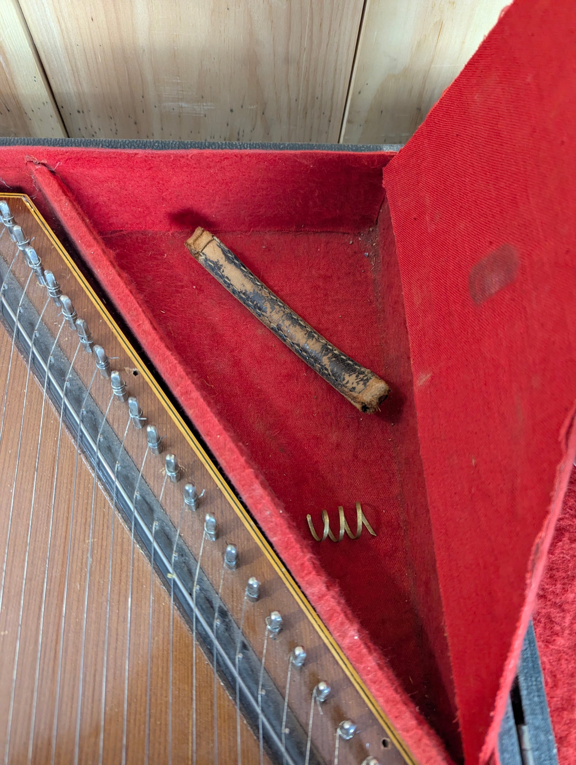 Antique Autoharp in Case - view 7