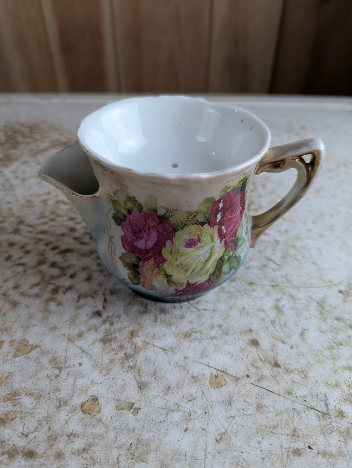 Antique Bavarian Shaving Scuttle Mug