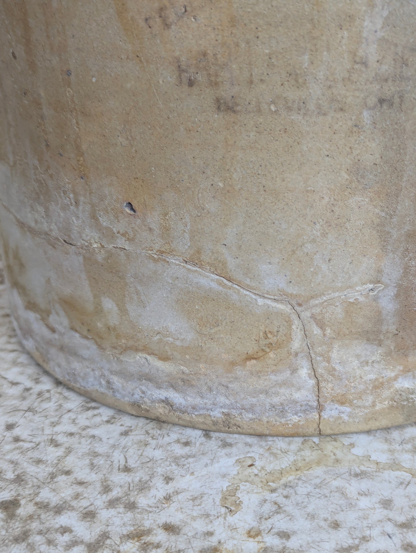 Antique Belleville Pottery Company #3 Stoneware Crock - view 6