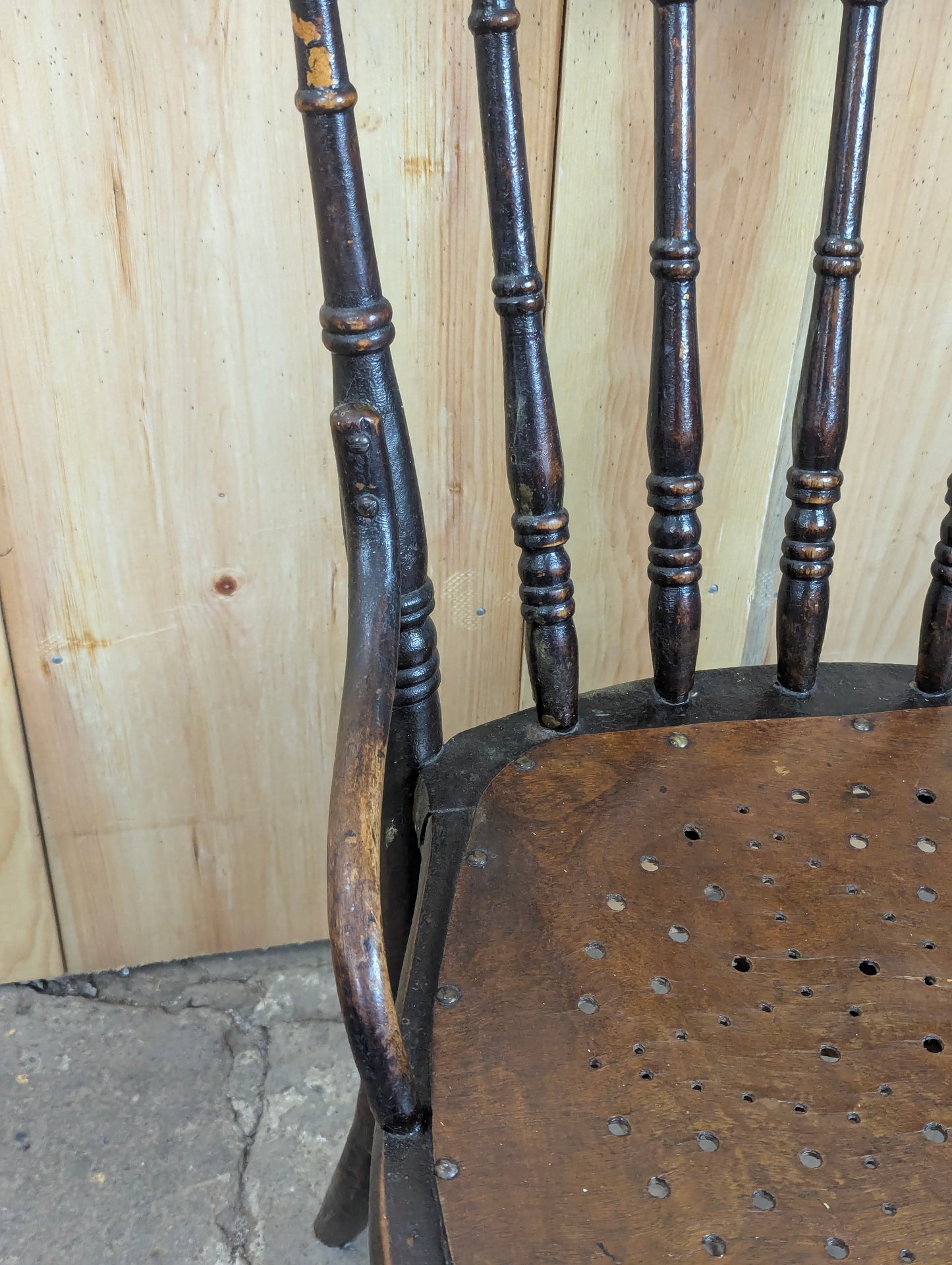 Antique Bentwood Chair - view 4