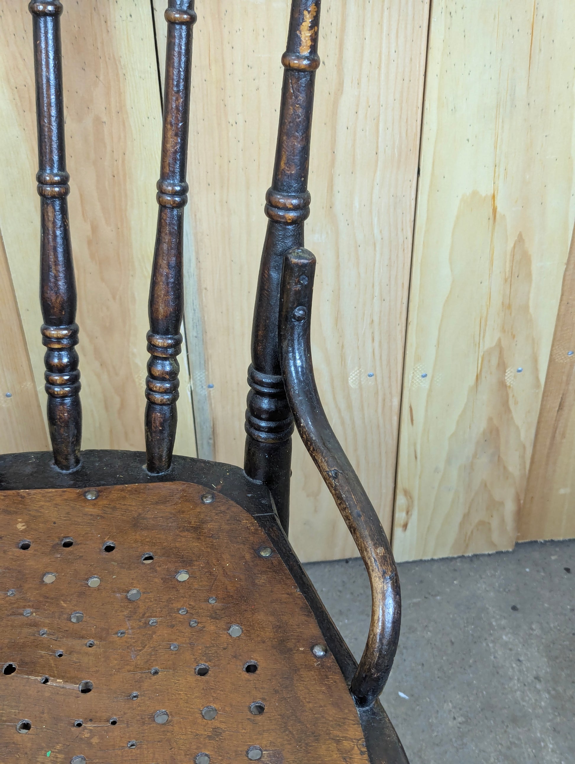 Antique Bentwood Chair - view 5