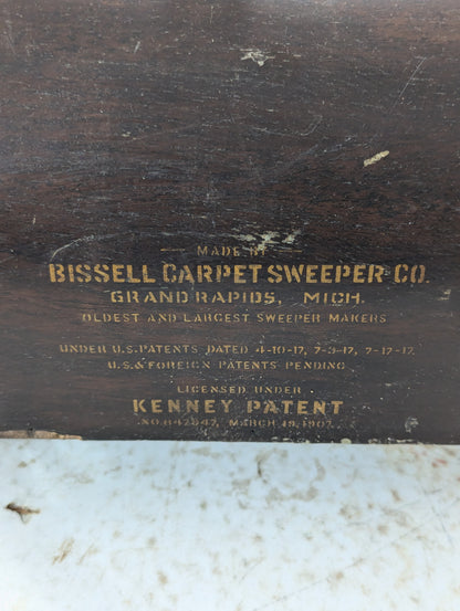 Antique Bissell Superba Vacuum Sweeper - view 2
