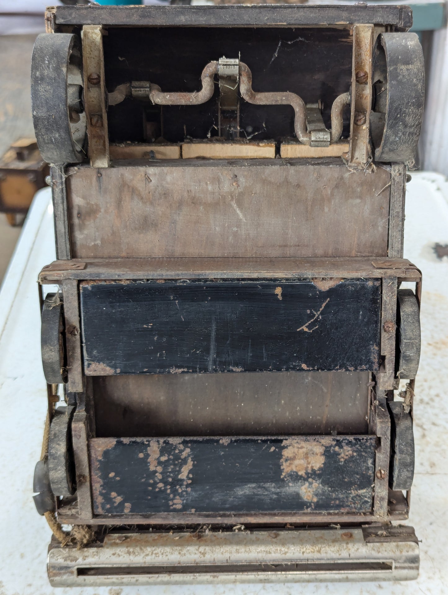 Antique Bissell Superba Vacuum Sweeper - view 5