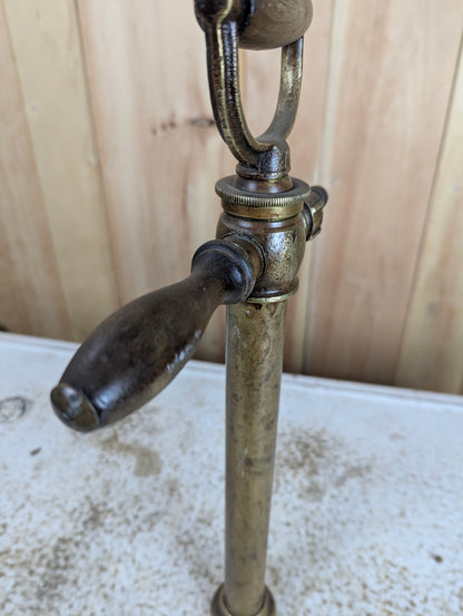 Antique Brass Bilge Pump - view 4