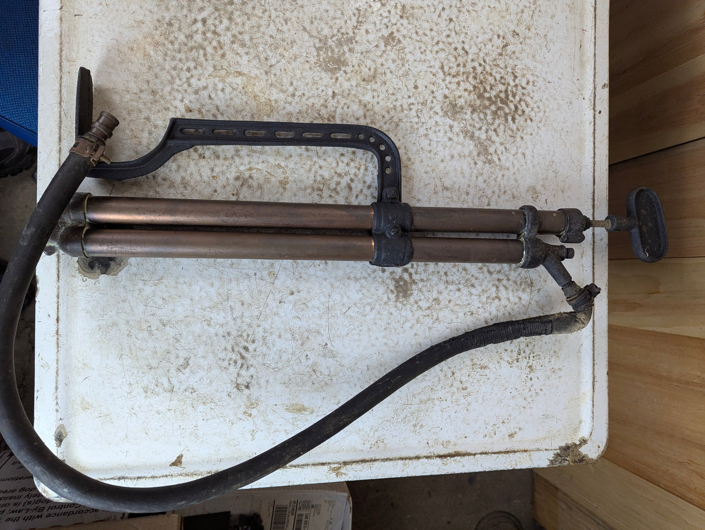 Antique Brass & Cast Iron F.E.Myers & Bros.  Bilge Pump