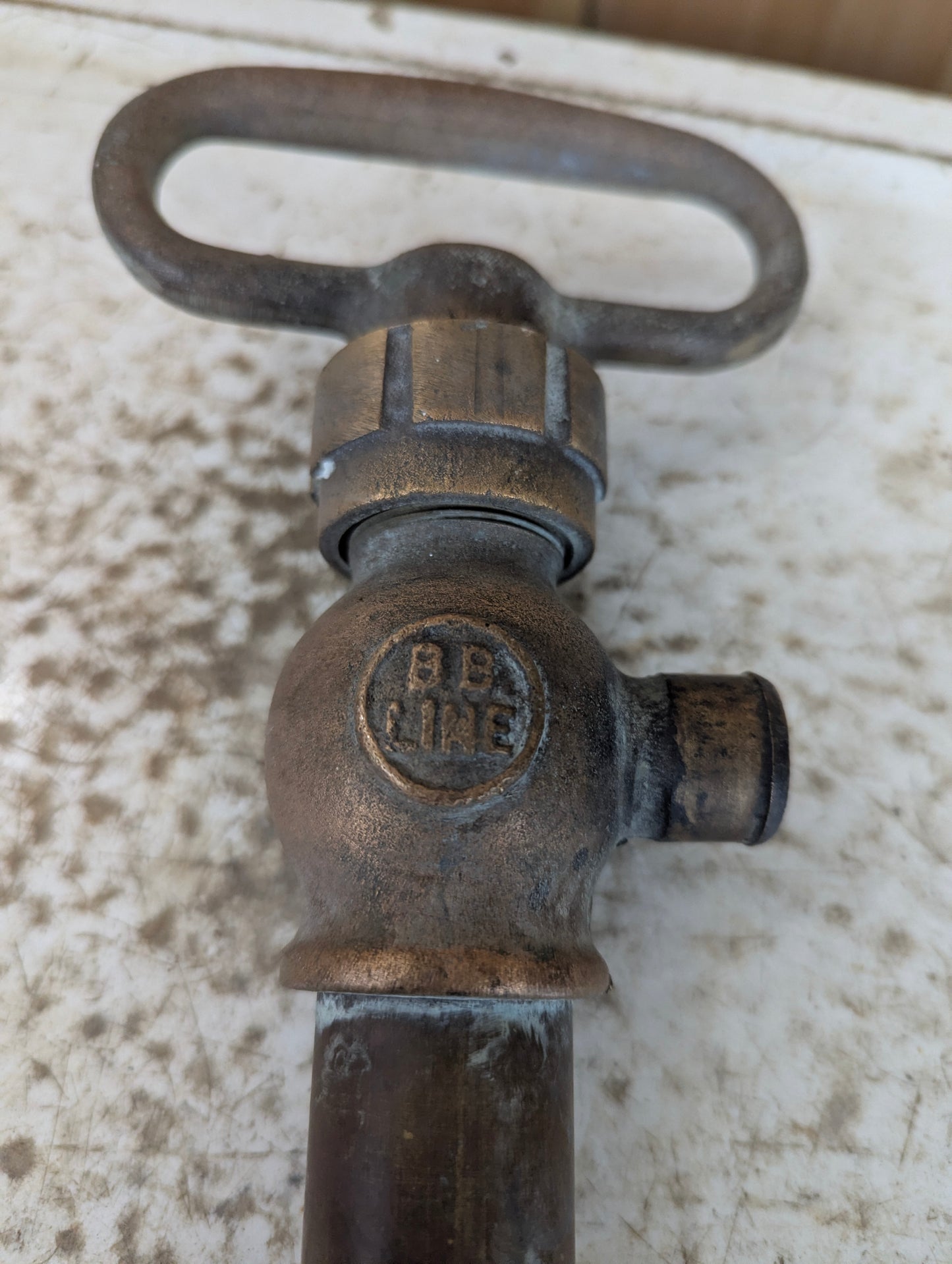 Antique Brass & Copper Brydon Brass Mfg Comp. Toronto Bilge Pump - view 4