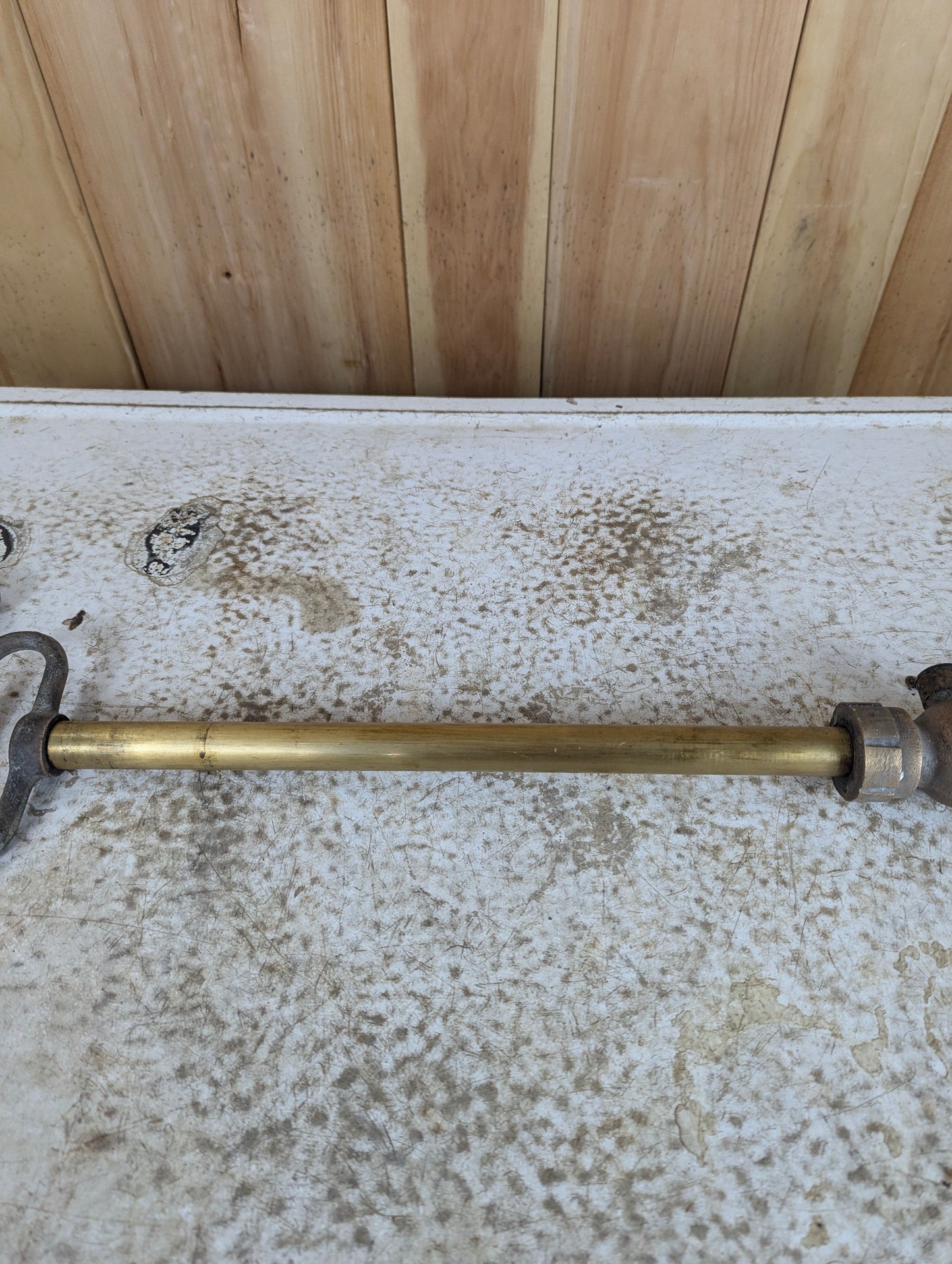 Antique Brass & Copper Brydon Brass Mfg Comp. Toronto Bilge Pump - view 5