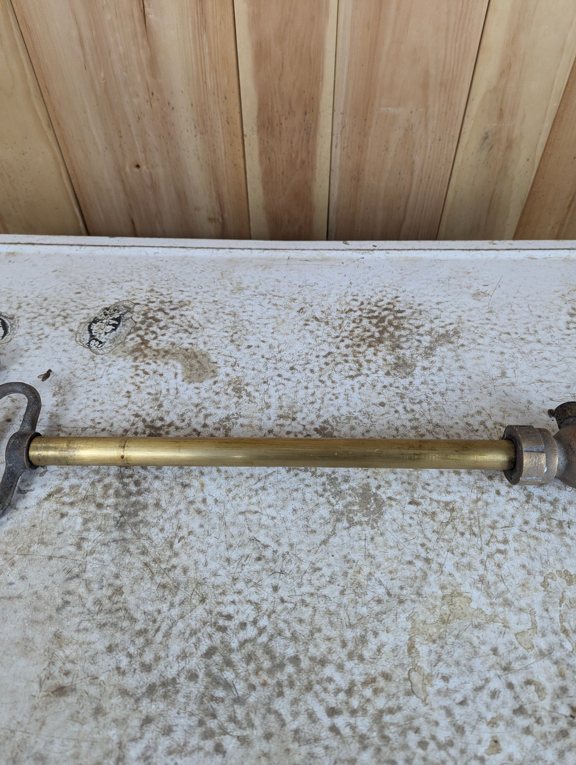 Antique Brass & Copper Brydon Brass Mfg Comp. Toronto Bilge Pump - view 5