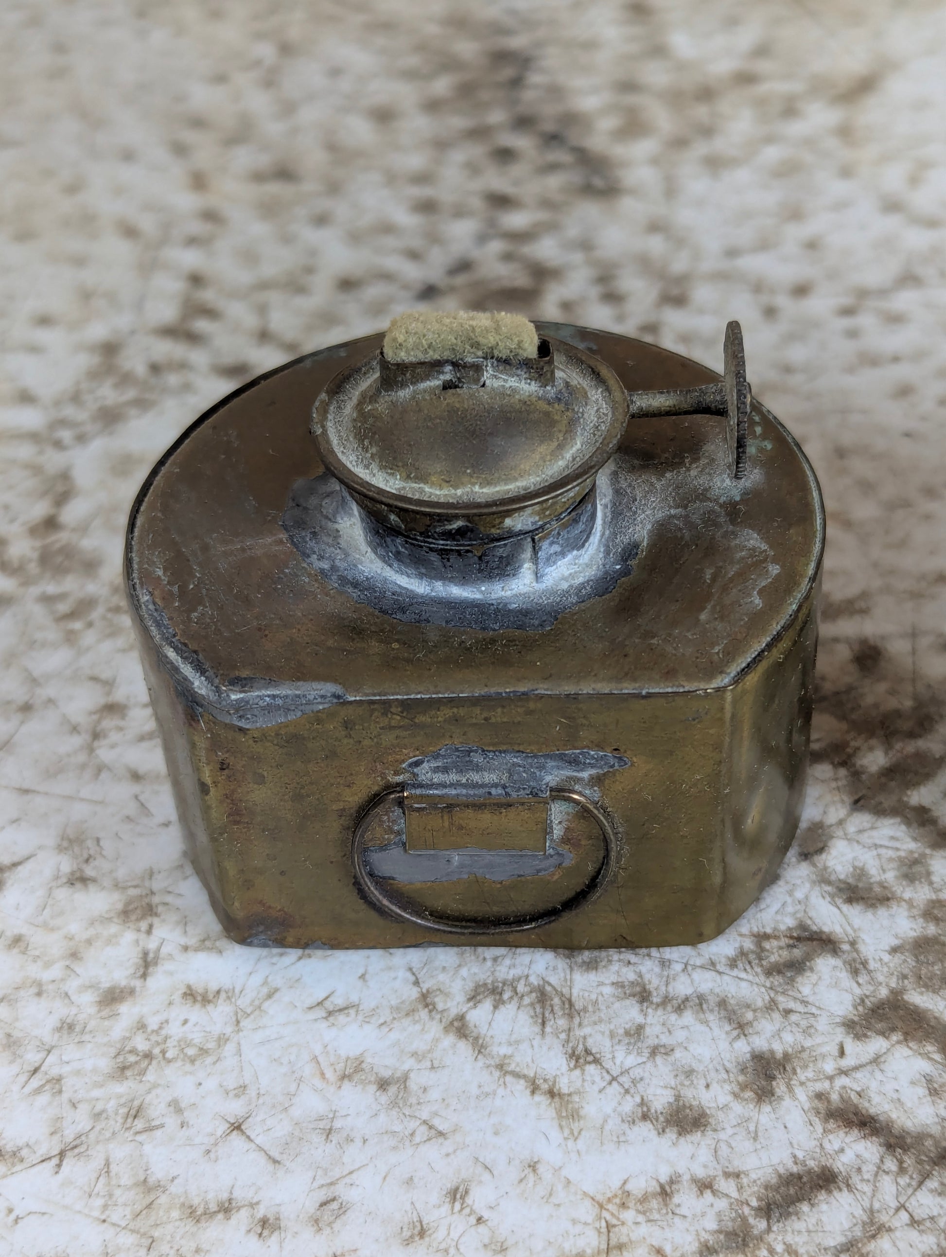 Antique Brass Piper Montreal Nautical Ship Binnacle Lamp - view 4