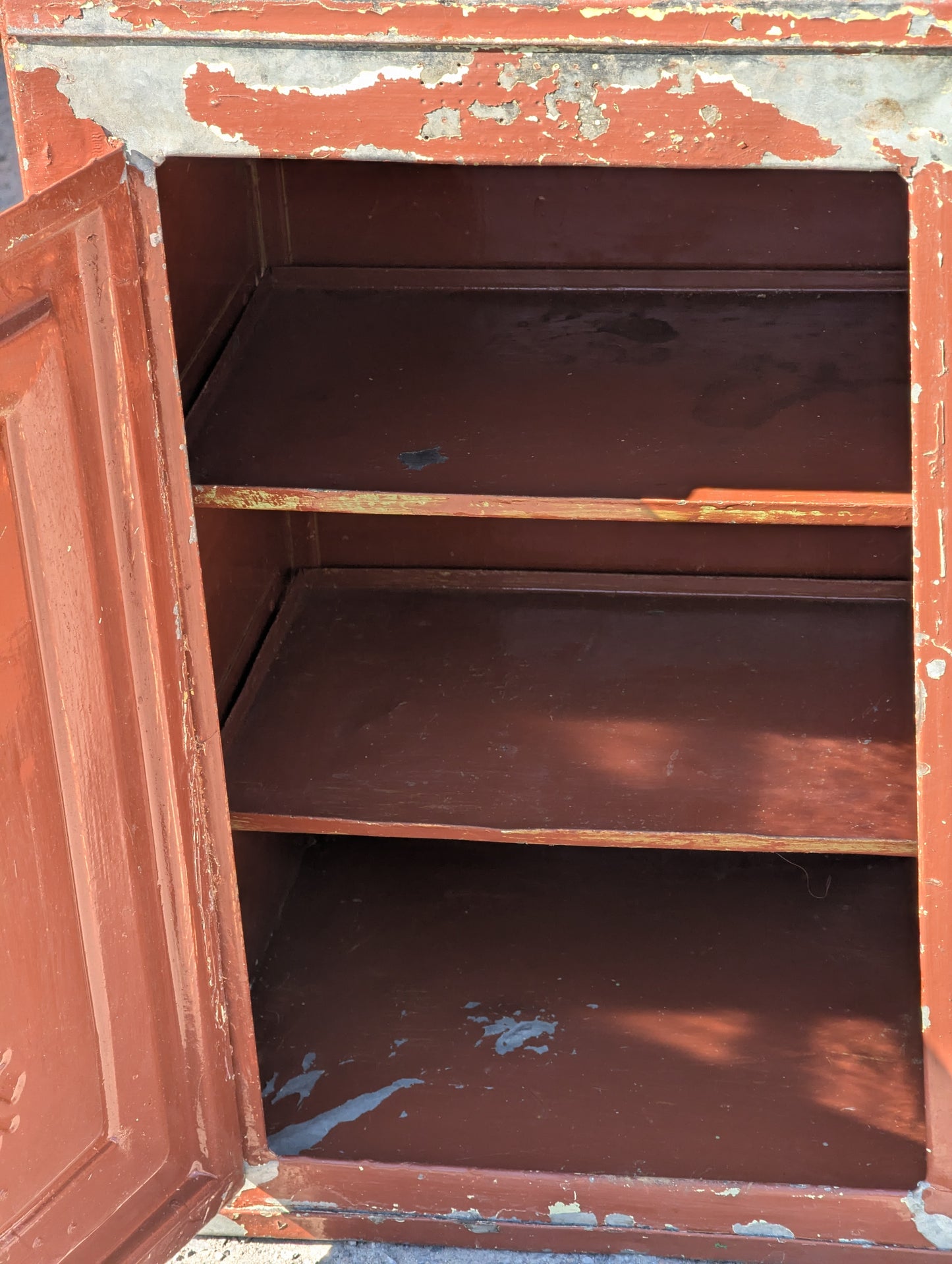 Antique Bread & Cake Cabinet - view 5