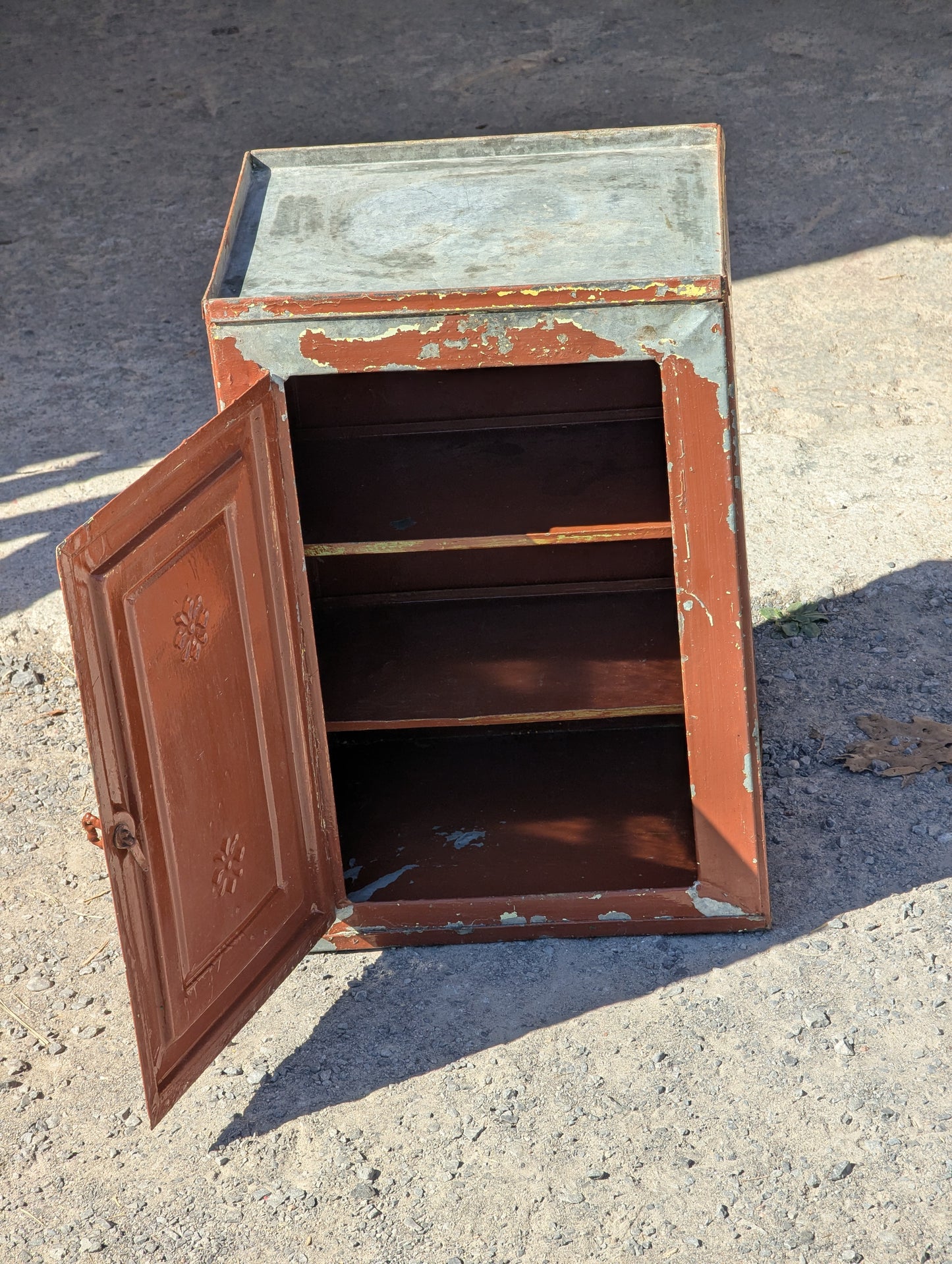 Antique Bread & Cake Cabinet - view 6