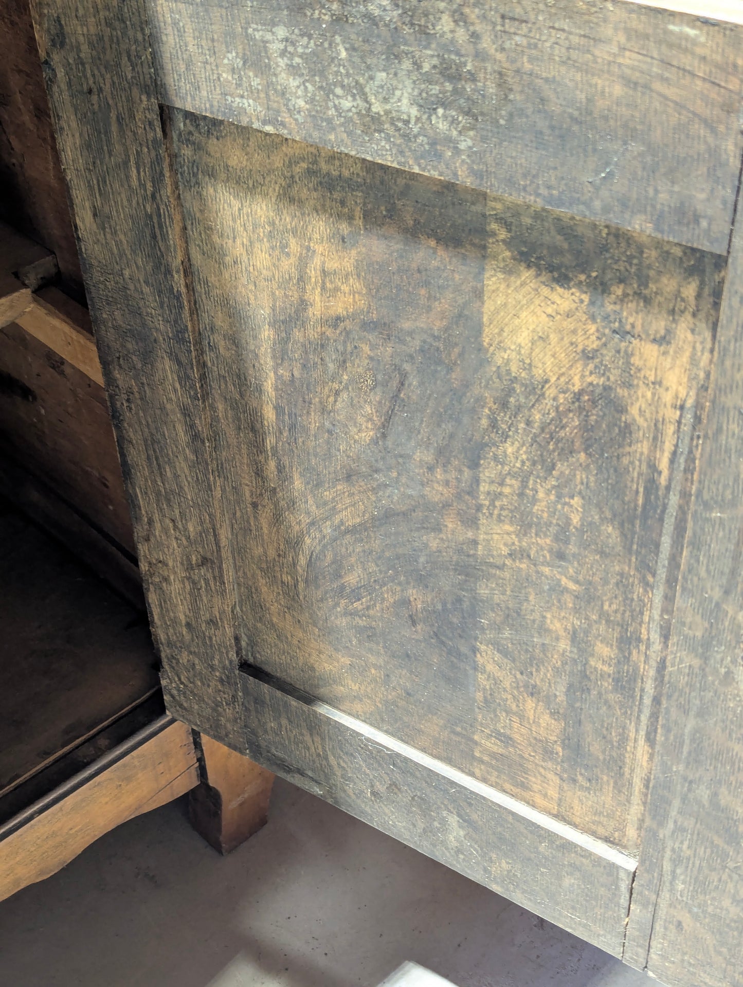 Antique Cabinet with Mirror - view 11