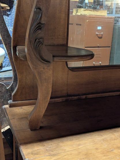 Antique Cabinet with Mirror - view 5