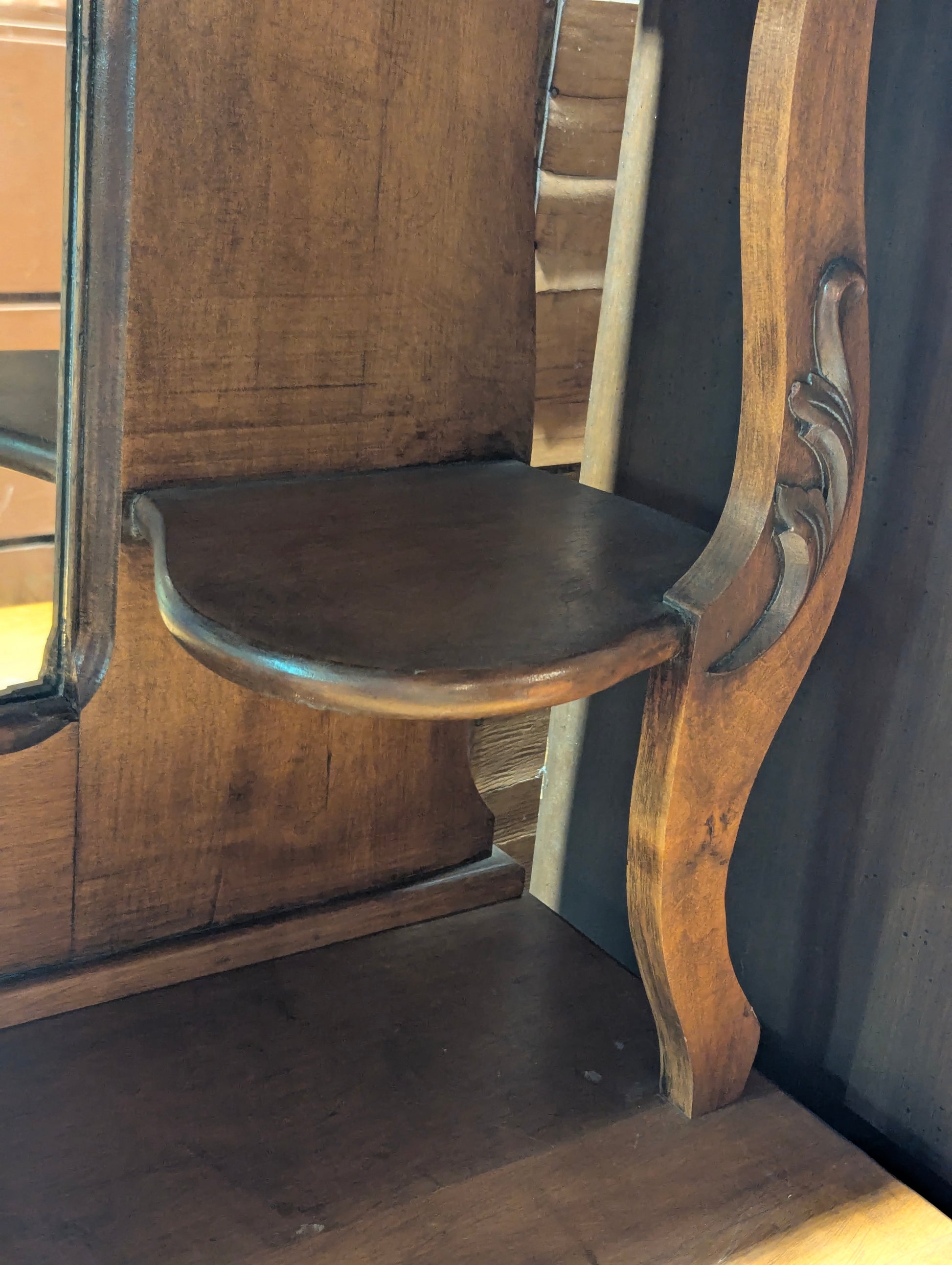Antique Cabinet with Mirror - view 6