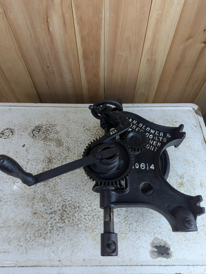 Antique Canadian Blower and Forge Co. #614 Cast Iron Drill Press