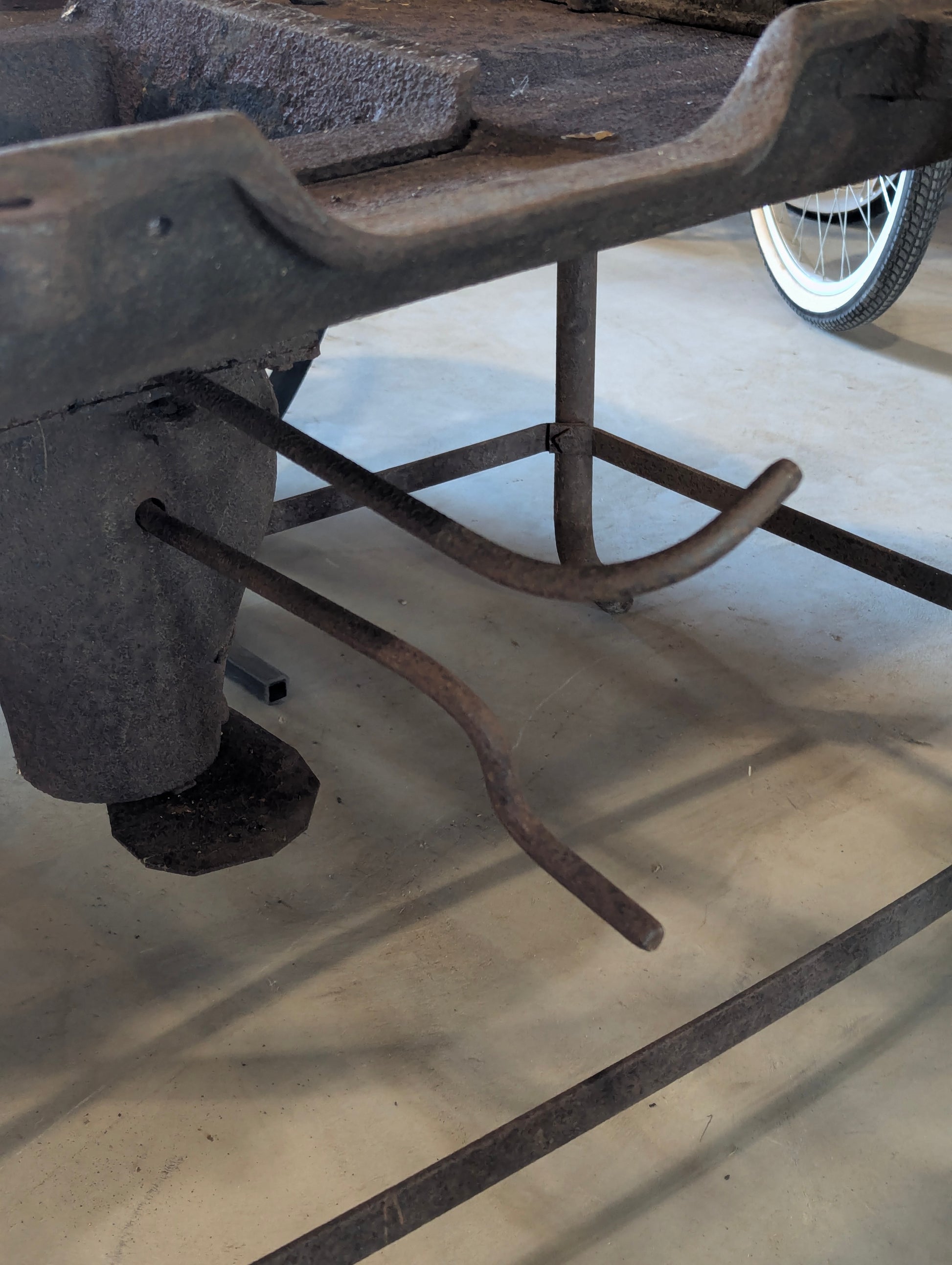 Antique Canadian Blower & Forge Co. Forge Table & No. 2E Electric Blower - view 5