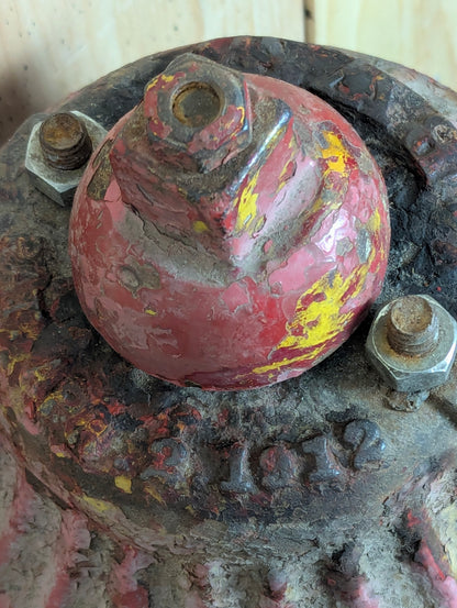 Antique Cast Iron 1913 Ludlow List 75 Fire Hydrant - view 4