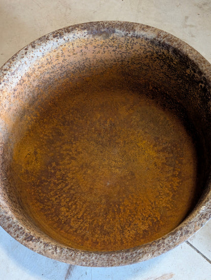 Antique Cast Iron 50 gallon Scalding Pot Butcher Kettle - view 2