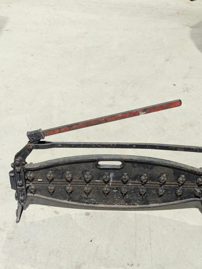 Antique Cast Iron Asbestos Shingle Cutter - view 7