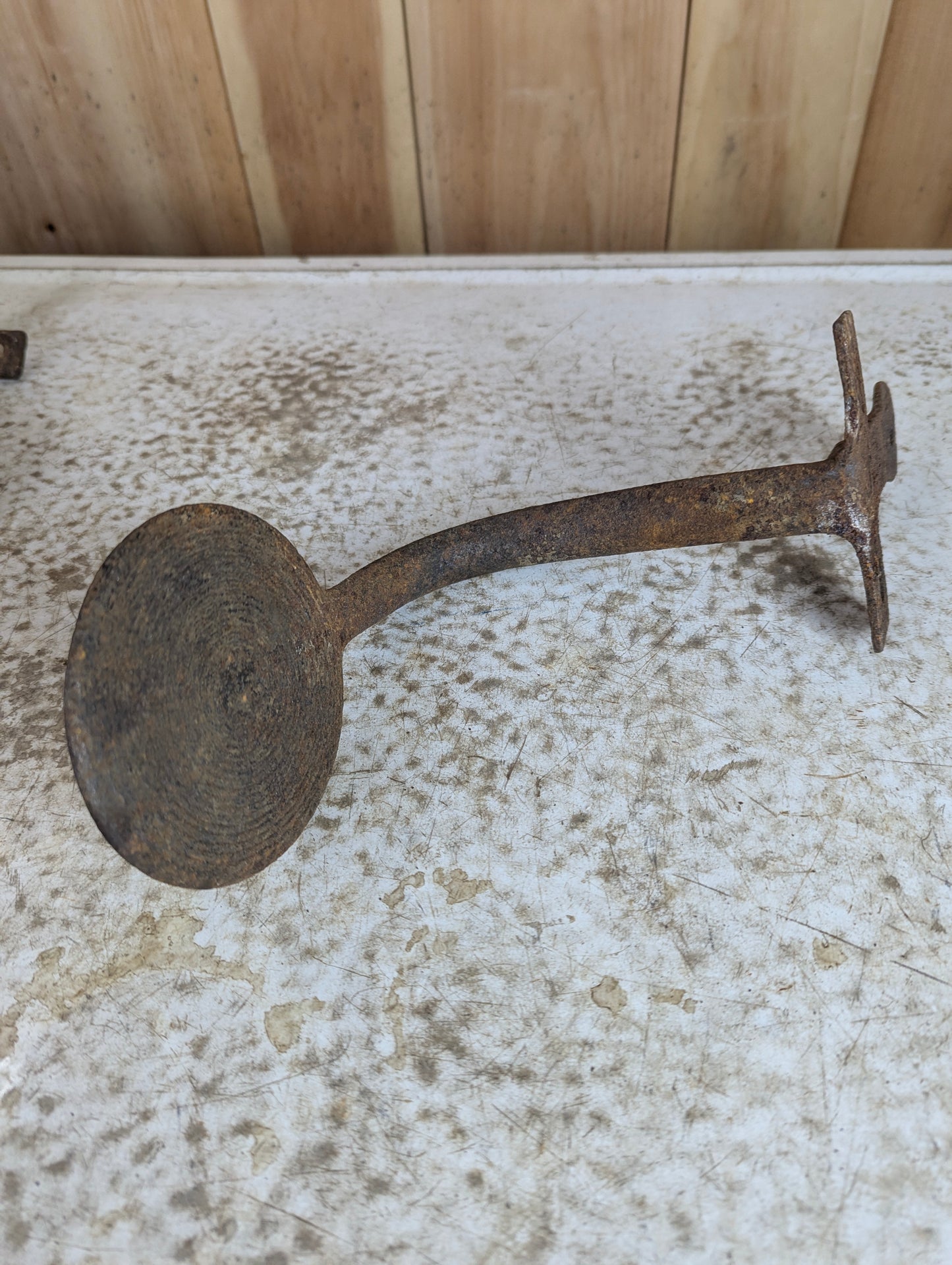 Antique Cast Iron Horse Drawn Buggy Carriage Step - view 3
