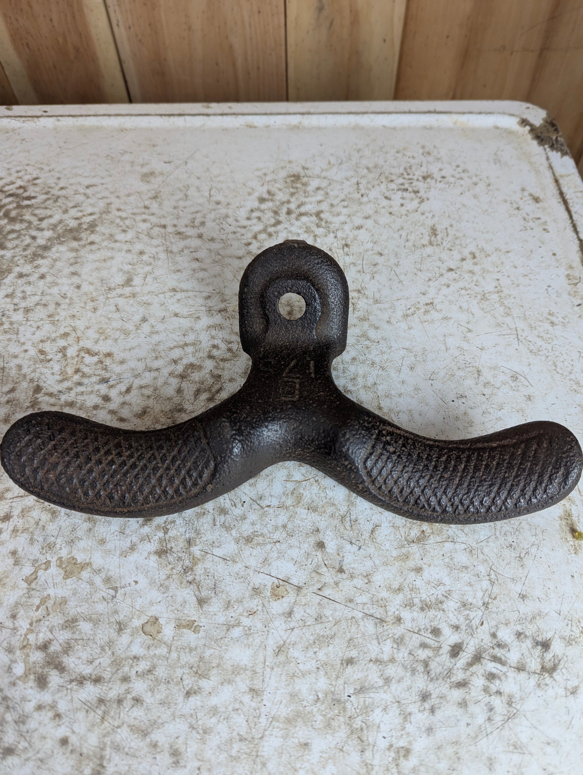 Antique Cast Iron Horse Drawn Buggy Carriage Step - view 5