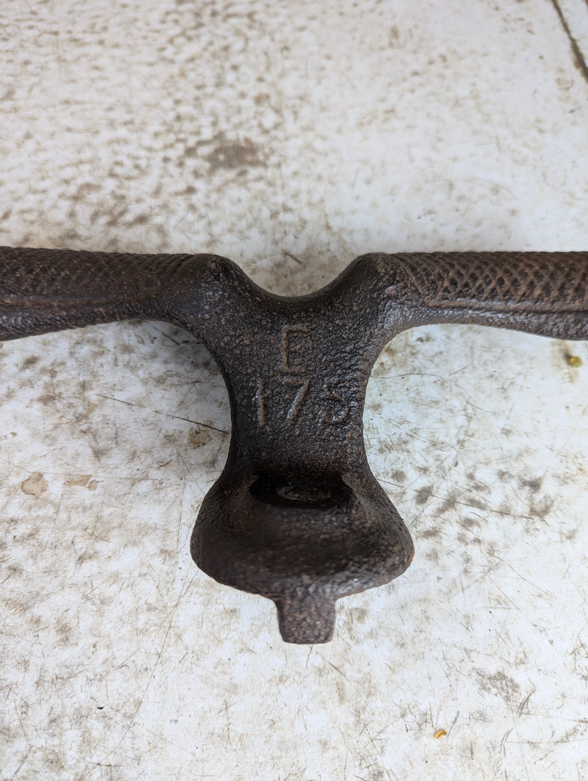 Antique Cast Iron Horse Drawn Buggy Carriage Step - view 6