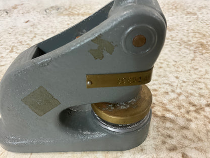 Antique Cast Iron Lawyer’s Seal Stamp - view 5