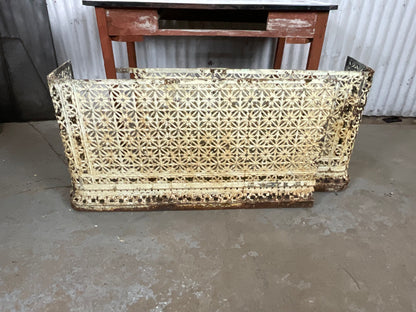 Antique Cast Iron Rad Cover - view 2