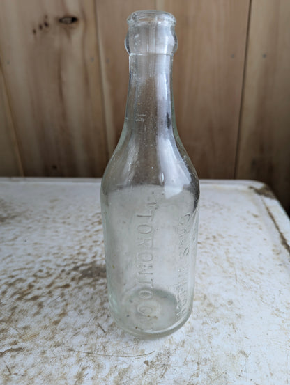 Antique Chas. Wilson Embossed Squirrel Soda Bottle