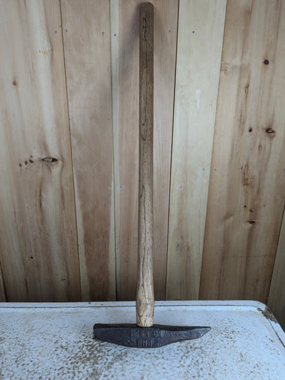 Antique CNR Embossed 36" Railroad Spike Maul Sledge Hammer