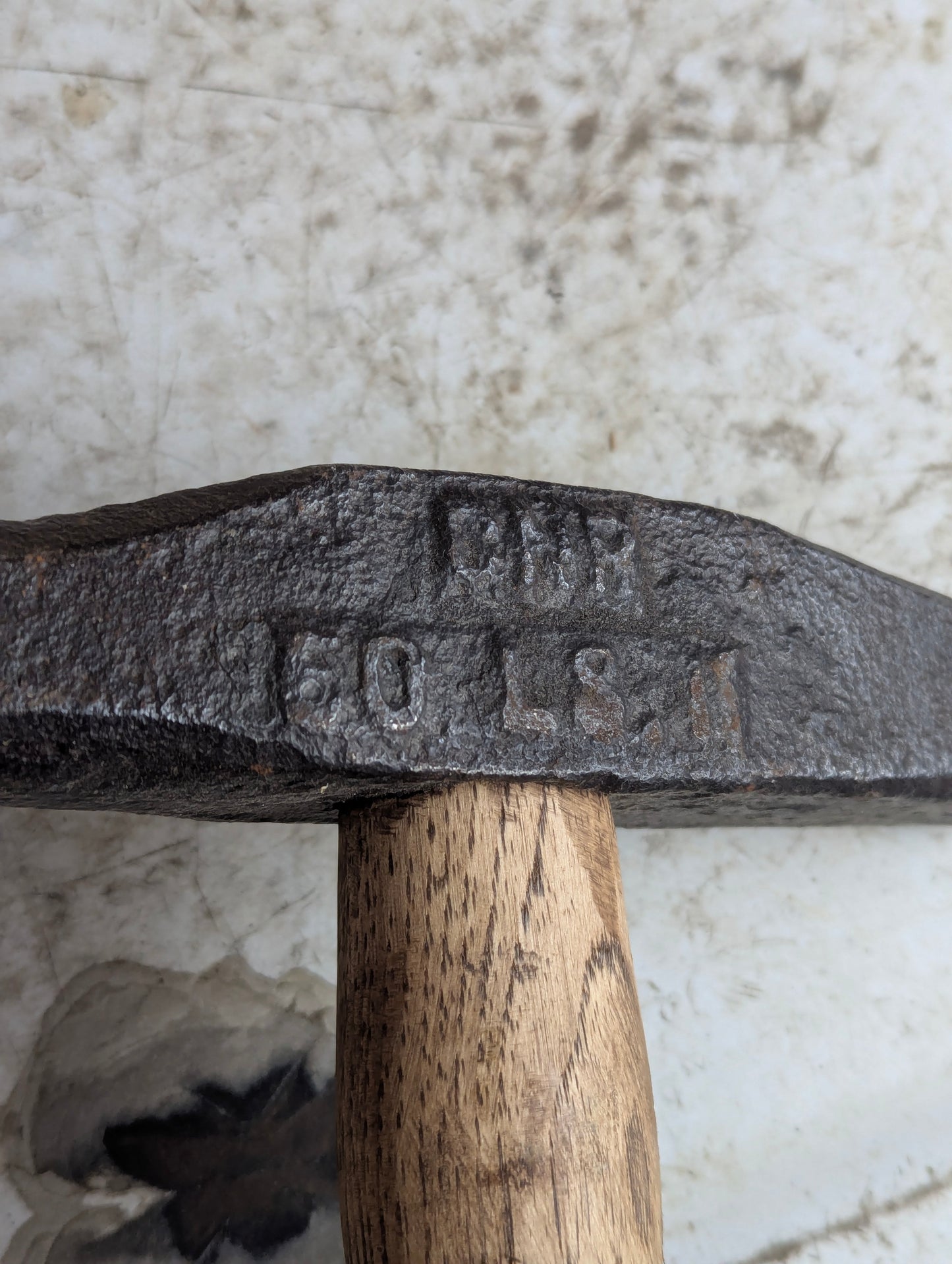 Antique CNR Embossed 36" Railroad Spike Maul Sledge Hammer - view 3