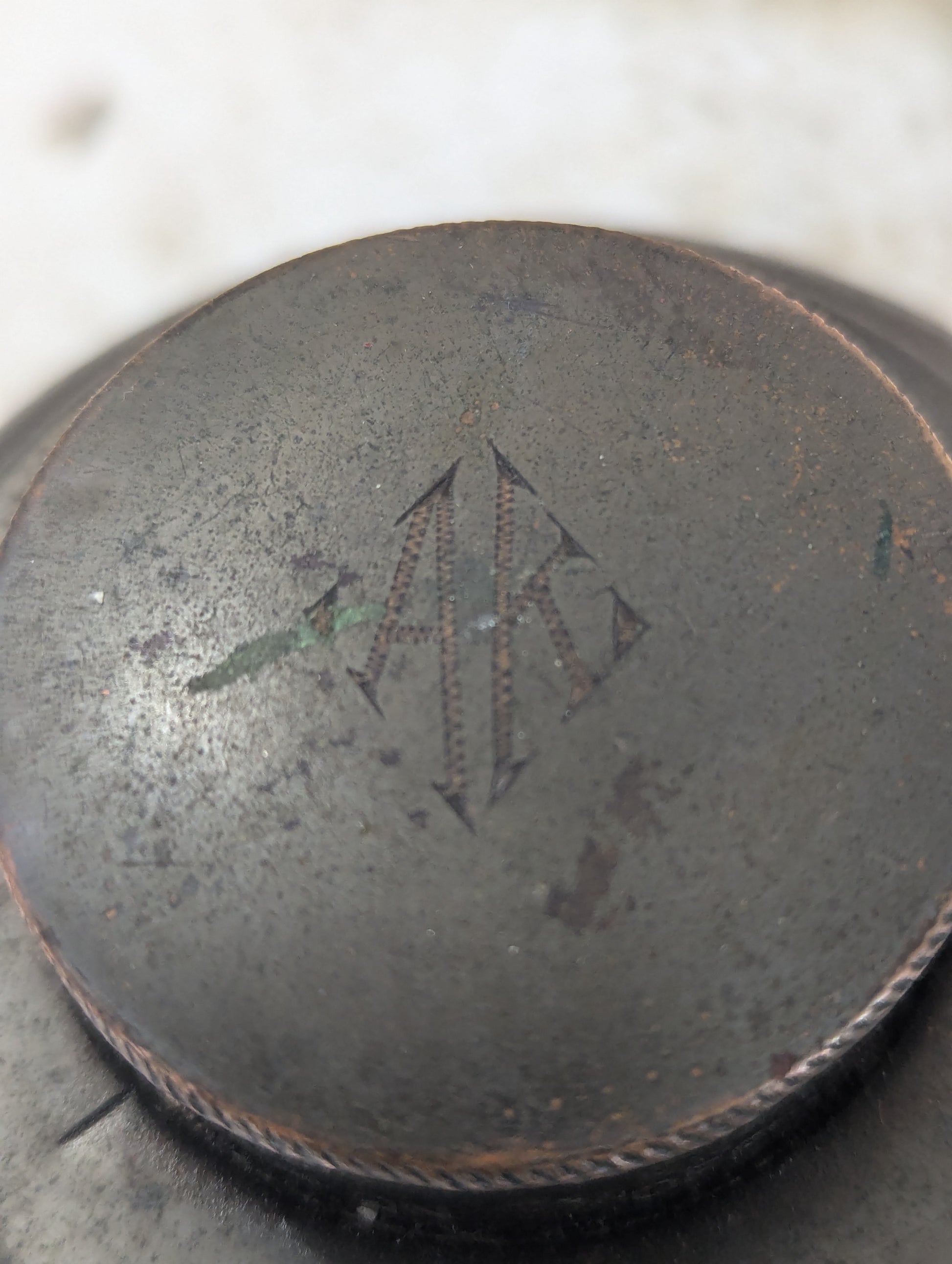 Antique Copper Rumidor - view 5