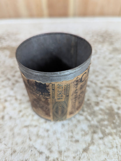Antique Craven Mixture Tobacco Tin Can (no lid) - view 3